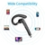 Fones de ouvido sem fio Micro Bluetooth Business Headset Fone De Ouvido Audifonos Com Microfono Auriculares Inalambicos Fones de Ouvido - Fontes Shop