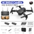 Drone Com Grande Angular HD 4K 1080P Câmera Altura Segurar RC Quadcopter Dobrável Dron Brinquedo Para Presente Quadcopter E88 Pro WIFI FPV