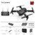 Imagem do Drone Com Grande Angular HD 4K 1080P Câmera Altura Segurar RC Quadcopter Dobrável Dron Brinquedo Para Presente Quadcopter E88 Pro WIFI FPV