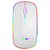 Mouse sem fio para notebook rgb bluetooth recarregável rgb rf6800 - loja online