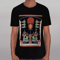 Camisa egipcia del sol naciente