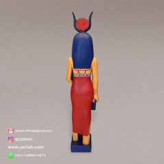 Escultura de Hetheru (Hathor)/ Uset (Isis). - USIRIAH