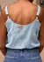 Blusa Alcinha Linho Bordada Azul Claro na internet