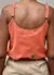 Blusa Alcinha Linho Bordada Laranja Claro na internet