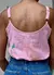 Blusa Alcinha Linho Bordada Rosa na internet