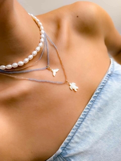 Choker Tartaruga em Madrepérola - Salabergo