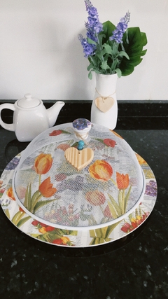 Boleira M 30cm Tulipas
