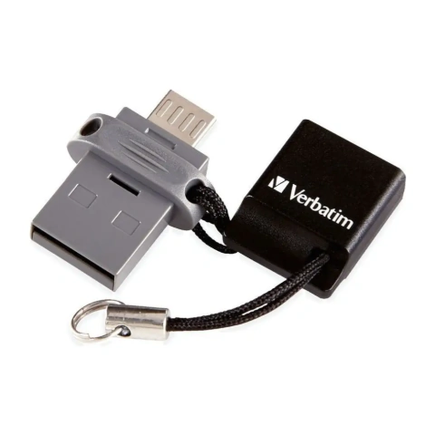 Memoria Flash USB 64GB OTG Dual Gris Verbatim 99140