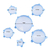 Juego de 6 Tapas de Silicon - Goshoppingmx
