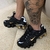 NIKE SHOX TL 12 MOLAS - PRETO C/ DOURADO NEYMAR JR