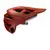 CAPACETE LEATT MTB ENDURO 2.0 VERMELHO/CINZA