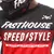 CAMISA FASTHOUSE AKIN – VERMELHO/PRETO