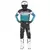 CAMISA FASTHOUSE AKIN – AZUL MARINHO / PRETO - moratoracing