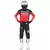 CAMISA FASTHOUSE AKIN – VERMELHO/PRETO - loja online