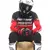 CAMISA FASTHOUSE AKIN – VERMELHO/PRETO - moratoracing