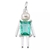 Pingente Filho Menino ( cor branco, azul, amarelo ou verde esmeralda - comprar online