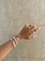 Pulseira Gota Cravejada Branca - comprar online