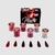 Acrílico 6 pzas Colección Vino Fantasy Nails