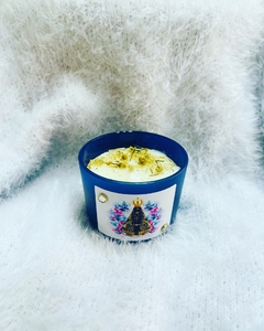 Vela aromática personalizada com nome, frase ou mensagem✨
