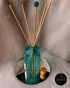Difusor de ambiente vidro azul 200 mls - Permita-se Aromas