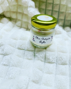 Imagem do Mini vela aromática tampa metálica - Lembrança para Batizado✨ 10 unidades