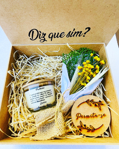 Convite na caixa, surpreenda! na internet
