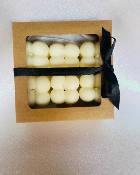 Vela Bubble kit com 6 unidades - 35 grs cada✨