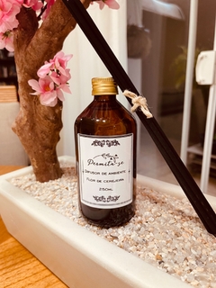 Difusor de Ambiente com 5 varetas fibra de algodão - 250 mls - com varetas de fibra de algodão - comprar online