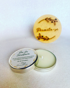 Vela aromática na latinha - 15 gramas - personalizada ✨10 unidades ou + - loja online
