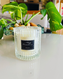 Vela Aromática 300 gramas - Vidro Safira ✨