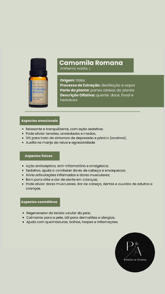 Óleo essencial de Camomila Romana - Via Aroma 3 mls na internet
