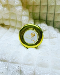 Mini vela aromática tampa metálica - Lembrança para Batizado✨ 10 unidades - comprar online