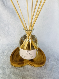 Difusor de ambiente garrafa 500 mls com 5 varetas de fibra de algodão 25 cm ou 10 varetas em bambu na internet