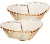 BOWLS PEARL CRISTAL AMBAR
