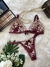 Conjunto Regina - Vinho - Brenda Castro Lingerie