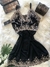 Camisola Euro Preto - Brenda Castro Lingerie