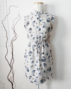 Vestido retrô em viscose_ Tam. 38
