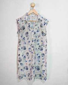 Vestido retrô em viscose_ Tam. 38 - loja online