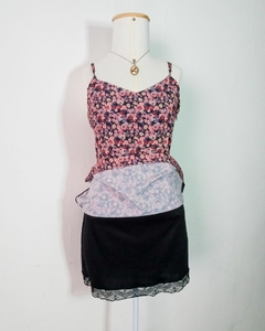 Vestid slipdress com blusa _ Tam. 40 - loja online