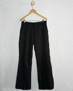 Calça Alfaiataria risca de giz- Tam. G - Catavintage Brechó