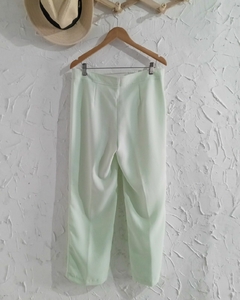 Calça alfaiataria estilo reto- Tam.42 - Catavintage Brechó