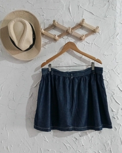 Minissaia evasê jeans -Tam. 44 - comprar online