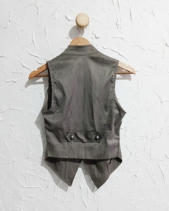 Colete cropped em sarja_ Tam. 38 - comprar online