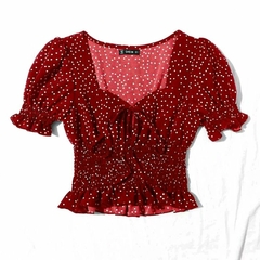 Blusinha Poá de Verão - Tam.42