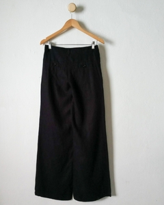 Pantalona de Linho_ Tam. 38 - Catavintage Brechó