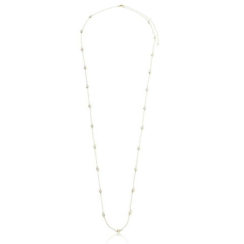 Colar longo Tiffany banho ouro 18