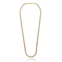 Colar Riviera Go Flat banho ouro