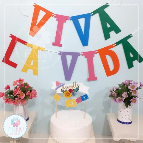 Varal de Letras Personalizado | Nome Decorativo para Festa
