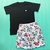 Conjunto Juvenil Camisa + Short Moto 008