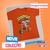 Camisa Laranja Scooter